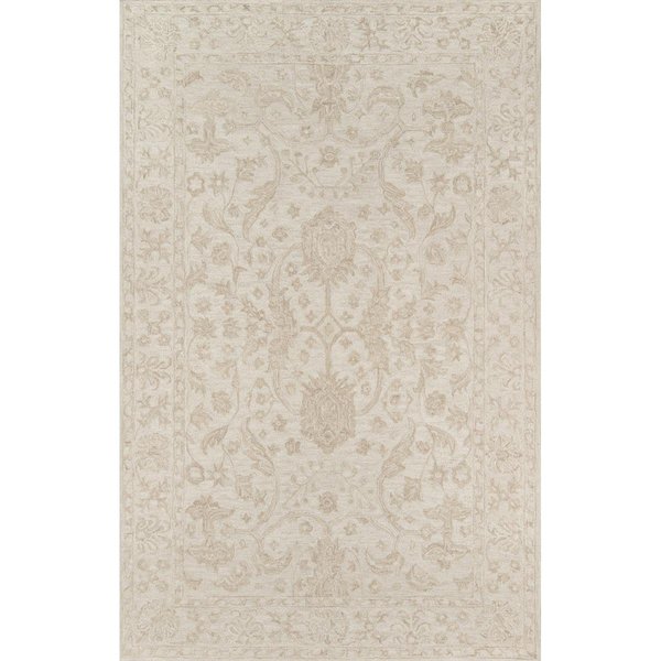 Momeni Indian Hand Tufted Area Rug, Beige - 2 ft. 3 in. x 8 ft. COSETCOS-2BGE2380